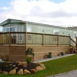 Caravan decking