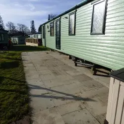Rudding Park caravan decking