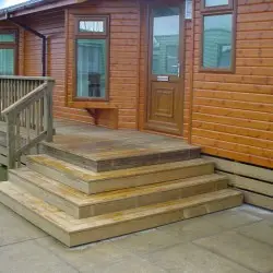Decking steps