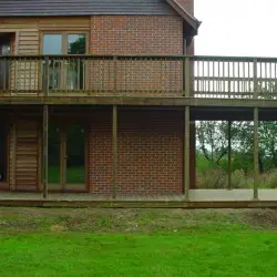 Raised decking